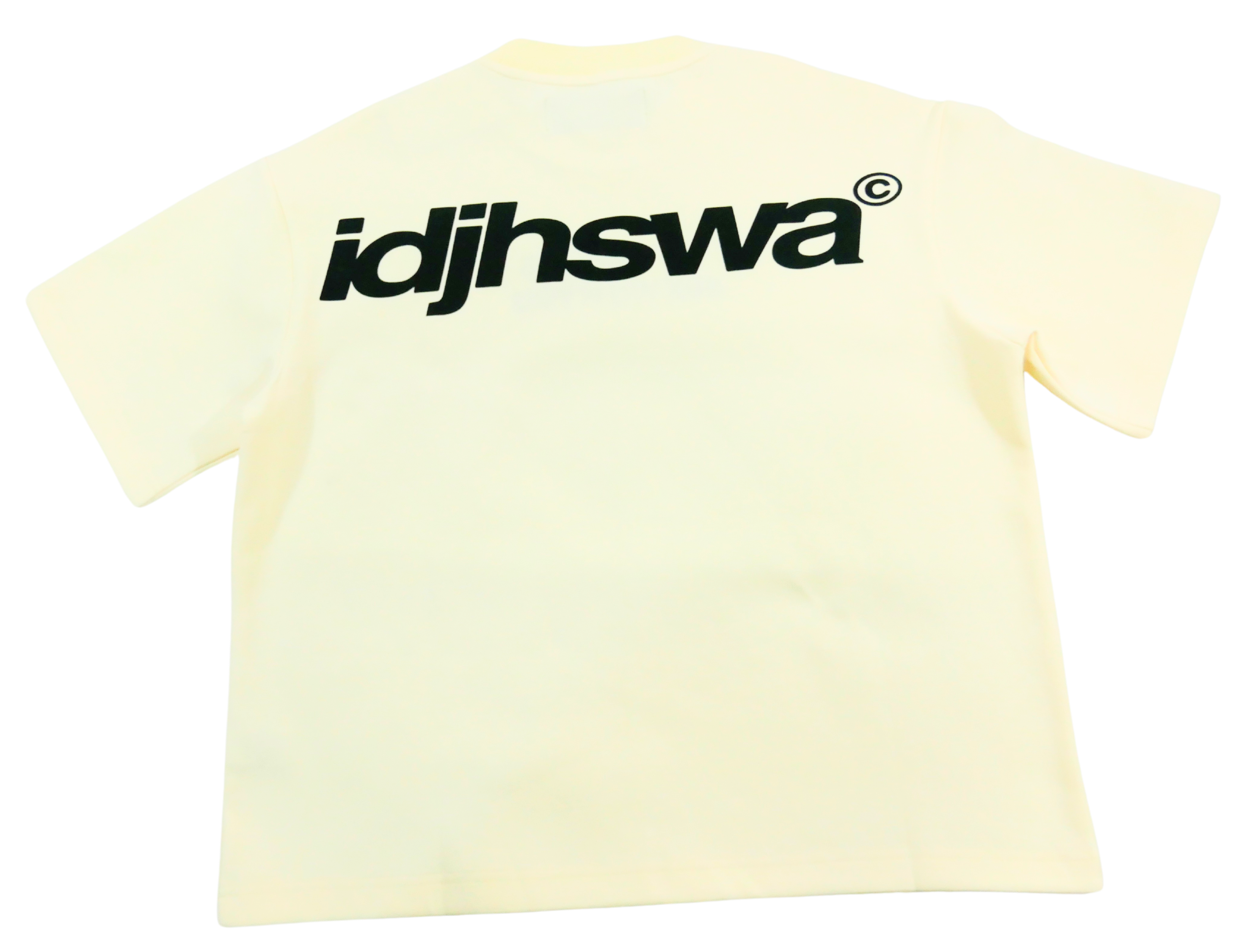 “NHSWU” T-Shirt in Cream