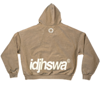 "Definition of PICK•Y" Heavyweight Hoodie in Tan