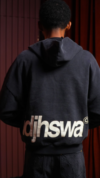 "Definition of PICK•Y" Heavyweight Hoodie in Black