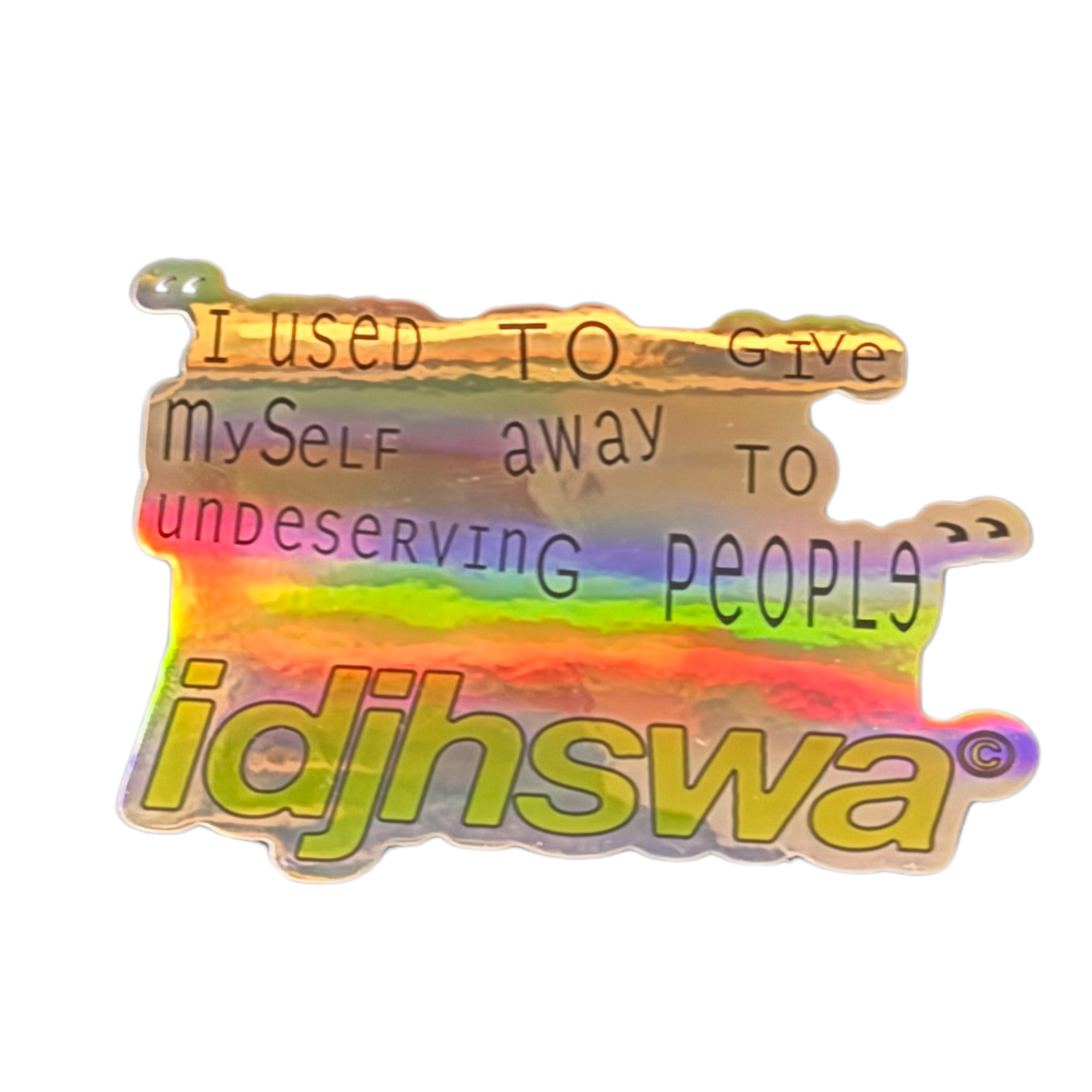 IDJHSWA STICKER PACK